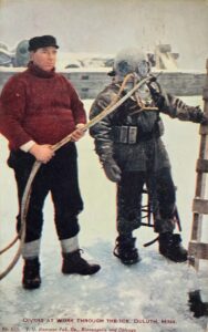 Postcards — Brass Hat Diver collection