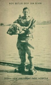 Postcards — Brass Hat Diver collection
